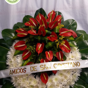 Corona Fúnebre Mis Condolencias