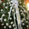 ramo de flores funebre