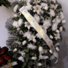 ramo de flores funebre